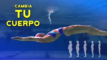 ¿Cómo cambia la natación el cuerpo de una mujer?