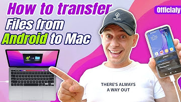 How to Transfer Files from Android to MacBook Pro - Tutorial 2022