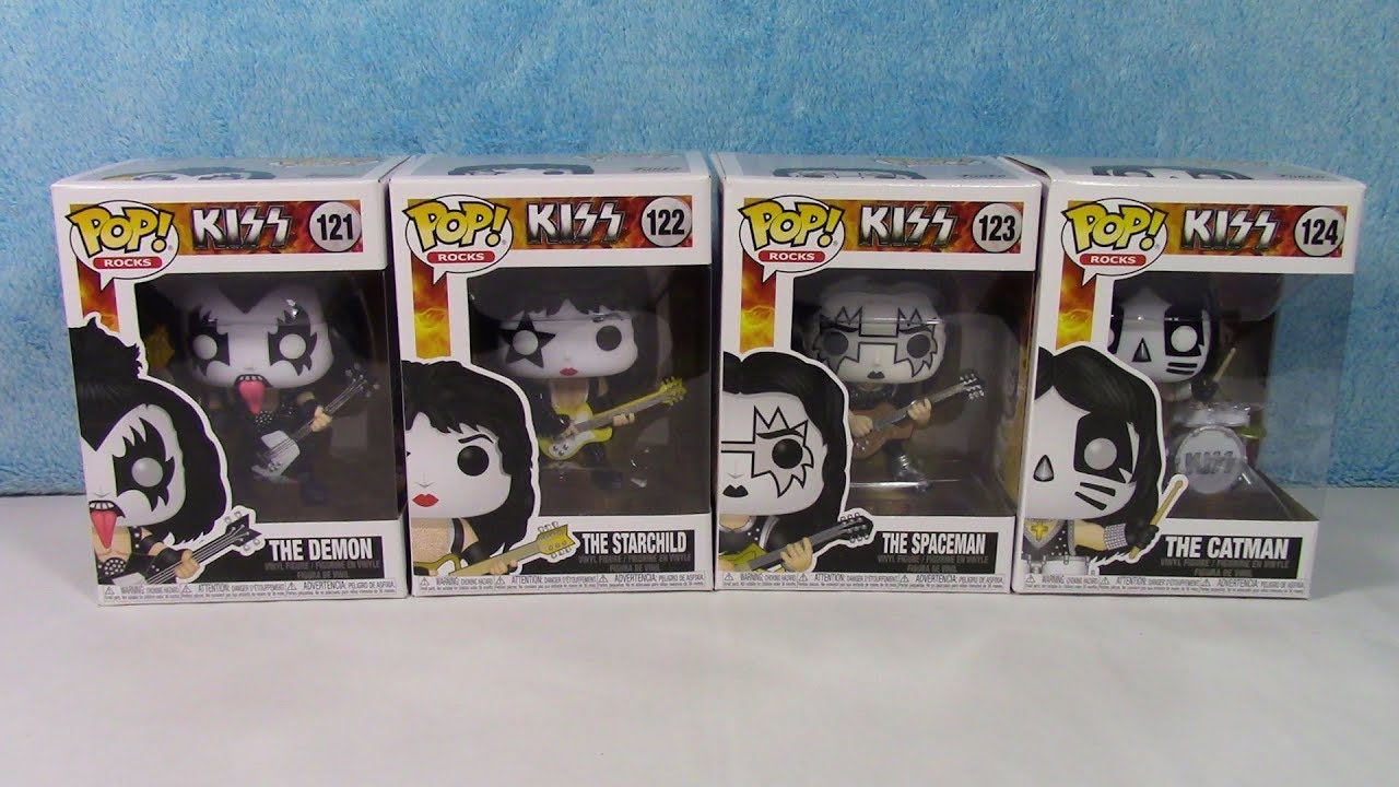 Funko Kiss - Full Unboxing - YouTube