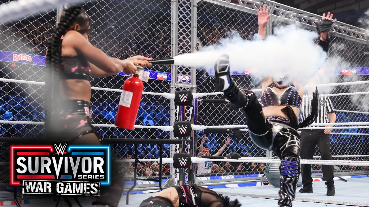 Womens WarGames Match Survivor Series WarGames 2023 highlights