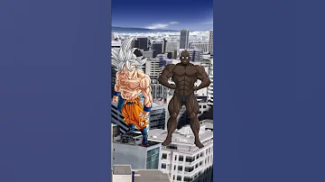 Goku vs one punch man #anime #shorts #amv #battle #edit #garou #god #music #saitama #viral #vs