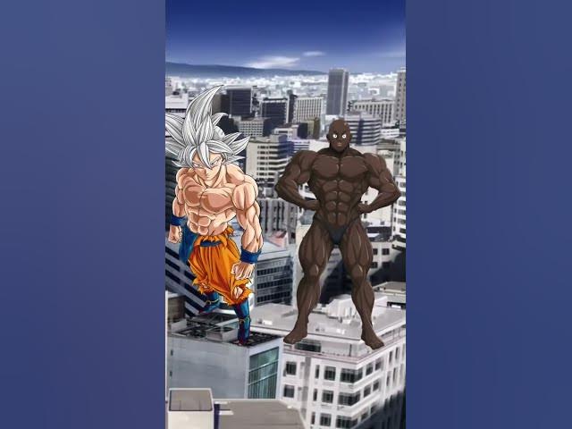 Goku vs one punch man #anime #shorts #amv #battle #edit #garou #god #music #saitama #viral #vs