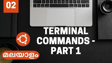 02.  Terminal commands  -  Part 1 | Learn Linux Malayalam