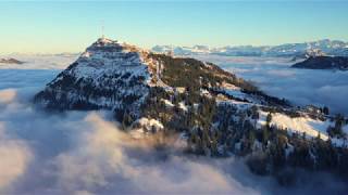 Mount Rigi In Winter, Switzerland