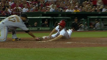 PIT@STL: Grichuk scores from second on wild pitch