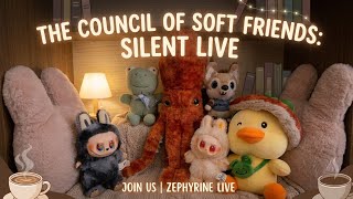The Council of Soft Friends | Silent Chill & Study Stream screenshot 3