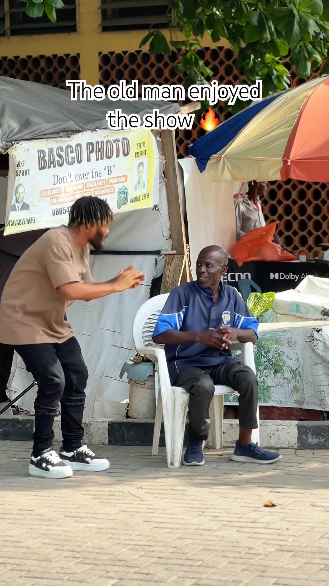 Baba literally enjoyed the vibe ? | #shorts