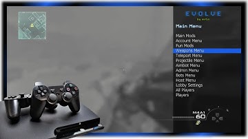 COD MW2 PS3 DEX Host Menu Evolve🔵