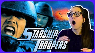 *STARSHIP TROOPERS* First Time Watching MOVIE REACTION