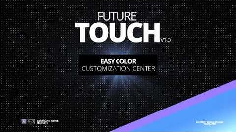 Future Touch v1.0 - After Effects Project Files | VideoHive 10432420