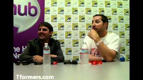 SDCC 2011 - Transformers Prime Round Table Video Part 2