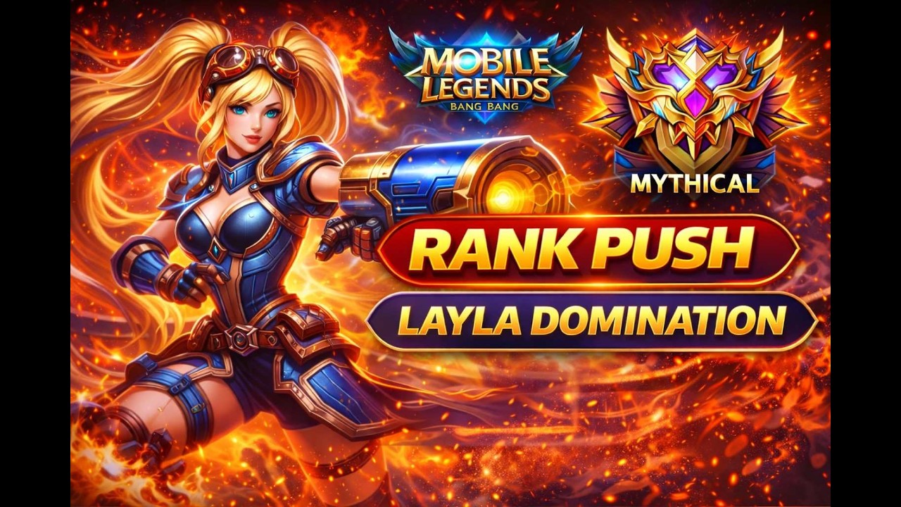 LAYLA IS BACK 😈🔥 Mythical Rank Push | Mobile Legends Bang Bang