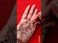 Learn henna pattern beautiful bridal mehndi very easy creative mehendi for beginners shorts short