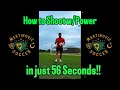 Master Soccer Shooting with Power and Precision in less than 56 Seconds!