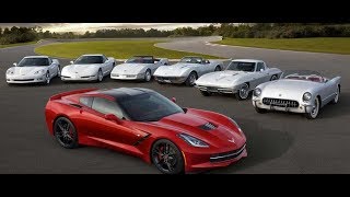 C1, C2, C3, C4, C5, C6, C7 Corvette Commercial Compilation