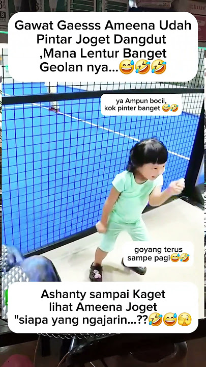 Ashanty Kaget Lihat Ameena Joget Dangdut😅🤣 #shortvideo #artist #videoviral #viralvideo #ameen #atta