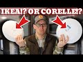 RV Plates: Ikea or Corelle? DROP TEST!