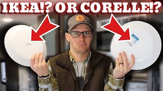 RV Plates: Ikea or Corelle? DROP TEST!