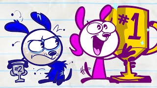 What Goes PUP Must Come Down And More Pencilmation! | Animation | Cartoons | Pencilmation