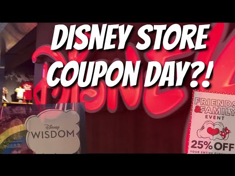 Disney Store Coupon Day!?