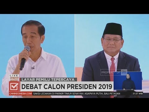 Debat Eksploratif Capres Jokowi & Prabowo - Segmen 4/6