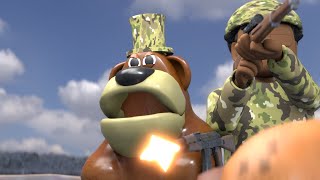 Freddy Fazbear The Soldier (And More Freddy Fazbear Animations By Agbaps)