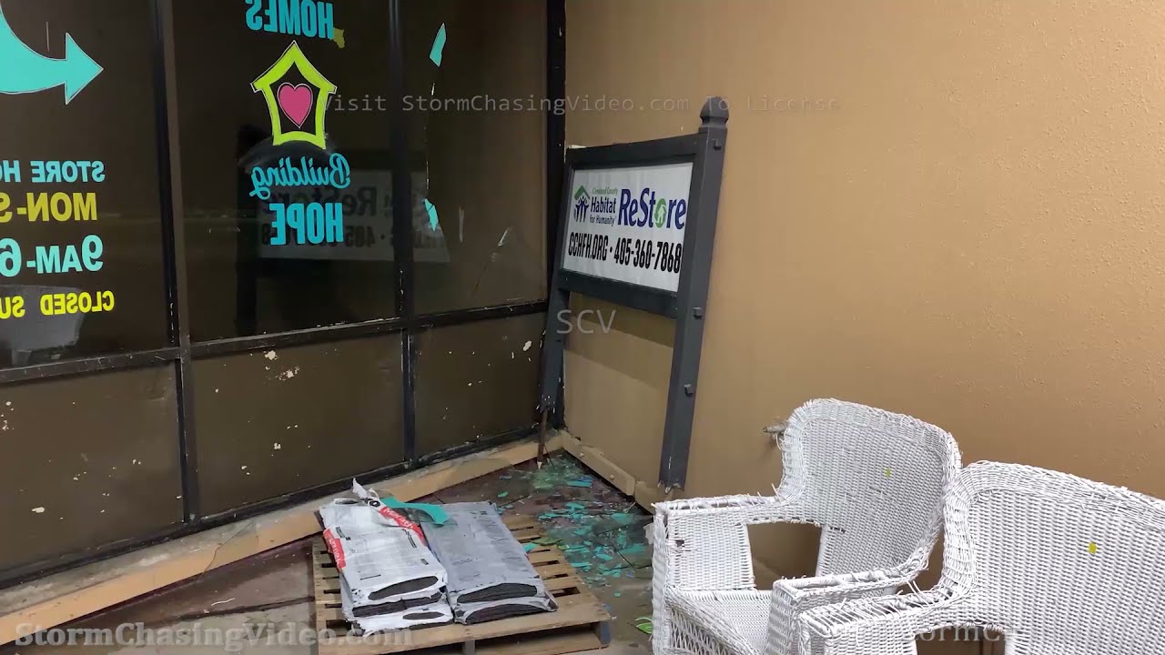 Large Hail Damage, Norman, OK - 10/10/2021