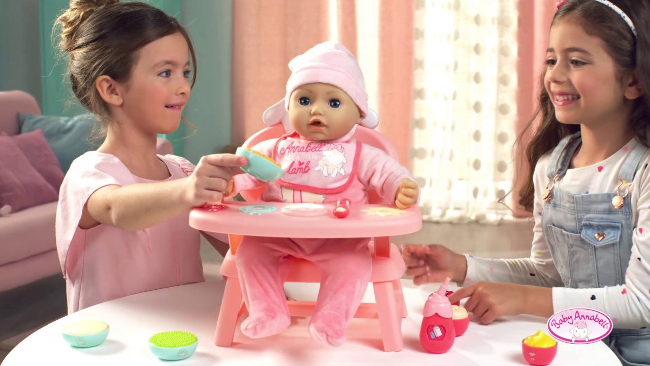 Baby Annabell Lunch Time Table - YouTube