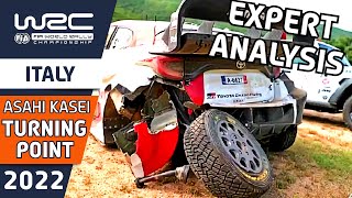 WRC Expert Analysis : Asahi KASEI Turning Point : WRC Rally Italia Sardegna 2022