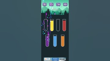 Water Sort Puzzle Level 6 #gaming #puzzle