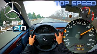 Mercedes-Benz E220 CDI (1999) - POV Drive