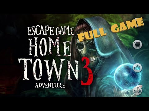 Escape Game Home Town 3 walkthrough FULL