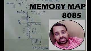 Memory Mapping with example | 8085