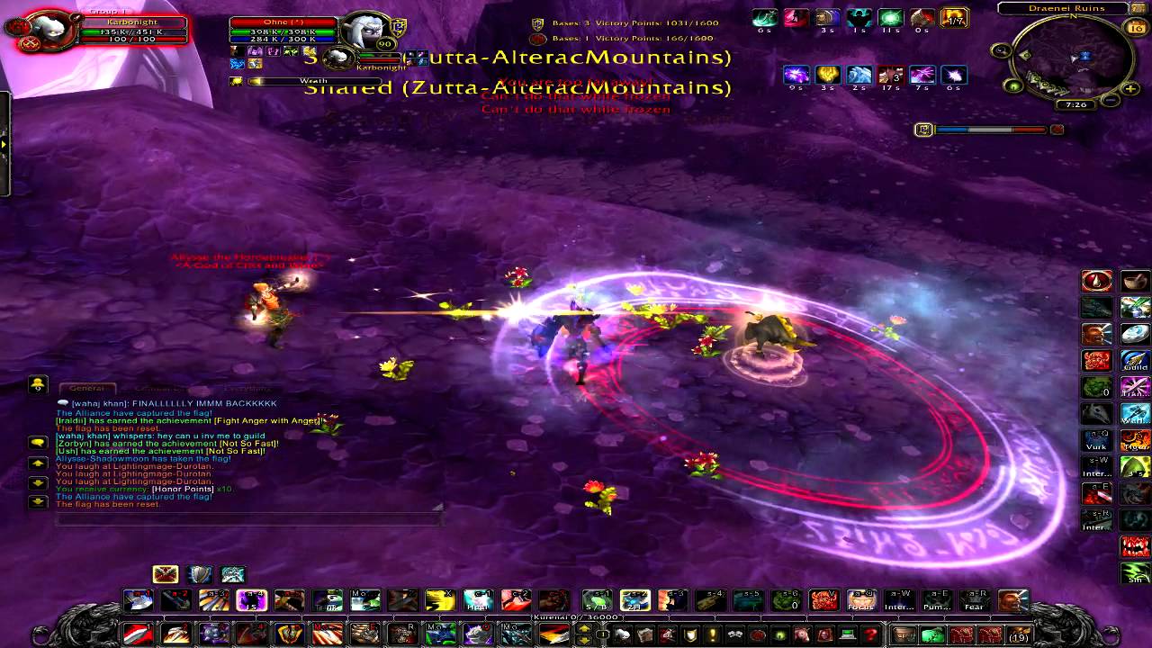 WoW 5.4 Level 90 Arms Warrior PvP - EPIC BATTLE! (World of Warcraft Gameplay)