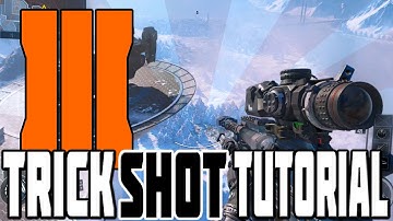 How To Trickshot and Quickscope on Black Ops 3 Tutorial