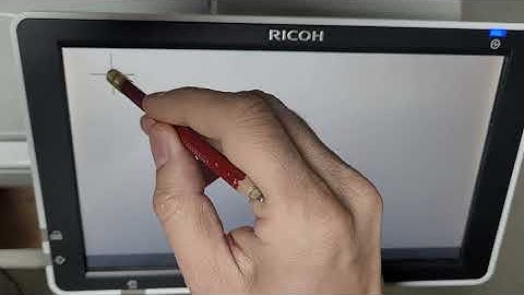 How to Calibrate Touch Screen RICOH MPC 306/307/407