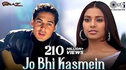 Jo Bhi Kasmein Khai Thi Humne - Raaz | Bipasha Basu& Dino Morea | Alka Yagnik & Udit Narayan