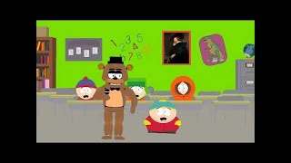 Freddy Fazbear kidnaps cartman from south park