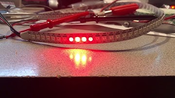 Cylon (led) effect 2:  Neopixels & Arduino
