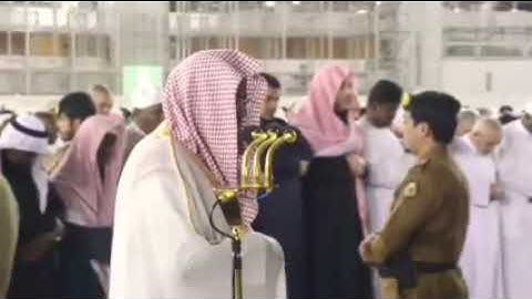 يوم يجمع الله الرسل فيقول ماذا أجبتم ☆ تلاوة رائعة للشيخ سعود الشريم حفظه الله تعالى