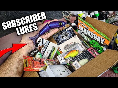 Subscriber Lures Unboxing (Rare Lures!?) 