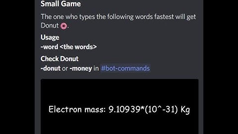 Discord word game showcase