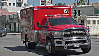Lafd Rescue 61 Rescue 861 Responding Code 3