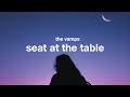 The Vamps - Seat at the table (Lyrics)