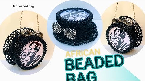 Join me,Let’s Create this Stylish HAT designed BEADED BAG//DIY Beaded Bag//DIY Tutorial