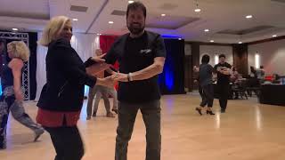 Jeff Fraunhoffer and Lori Brizzi. Swing Dance America 2024.