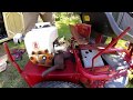 Cleaning Carburetor On Old Snapper Riding Lawn Mower