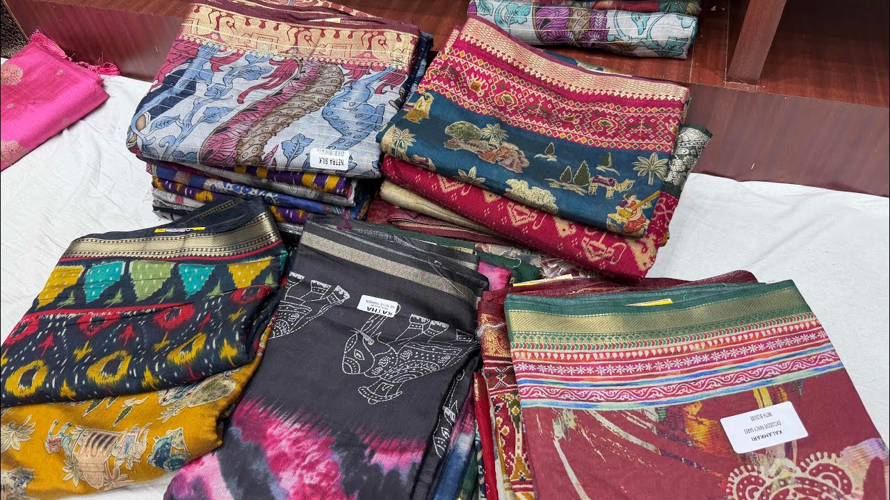 Rk Collections లొ సంక్రాంతికి కొత్తగా వచ్చిన సారీస్ |Fancy sarees |Pattu sarees |rk collections 