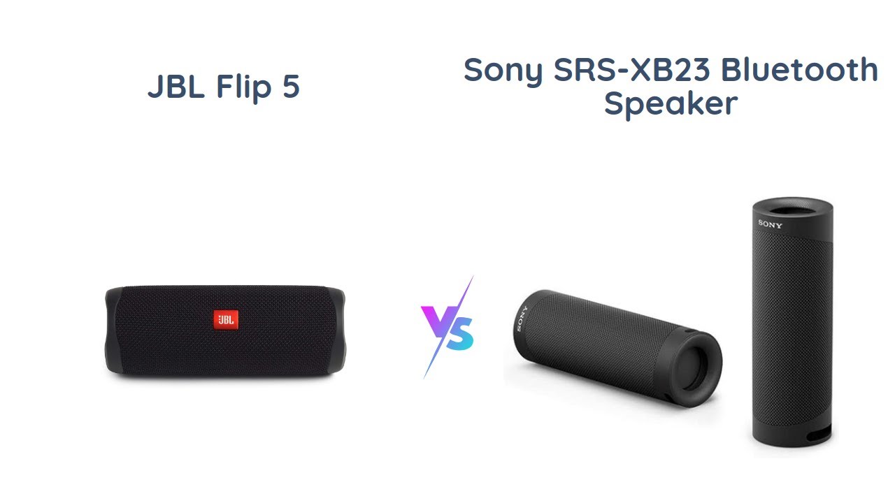 🔊 JBL FLIP 5 vs Sony SRS-XB23 🆚 Which Portable Speaker is Worth