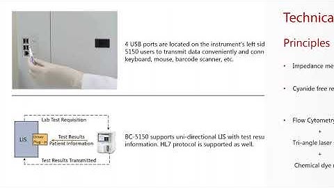 Mindray BC 5150 5 part Hematology Analysers
